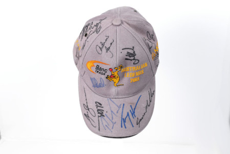 Australian Legends Baseball cap (autographed) 2003.