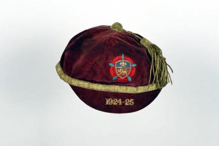 Syd Rix - Lancashire cap 1924-25.